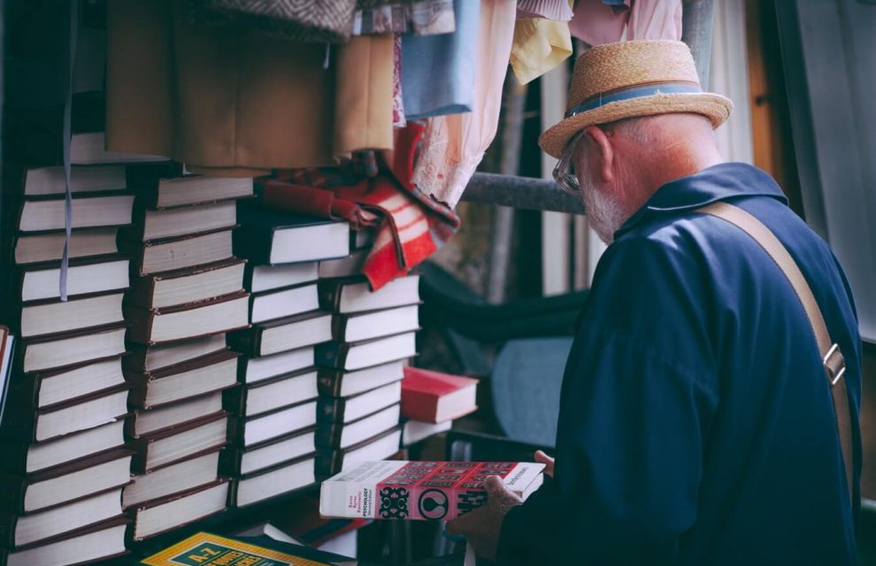 Old Man with The Book